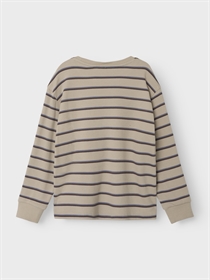 NAME IT Bluse Otil Plaza Taupe